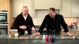 How to make a frappé coffee using an aerolatte milk frother [upl. by Dewie708]