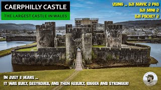 Caerphilly Castle  The Largest in Wales 2nd in Britain [upl. by Aeila35]