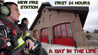 First 24 Hours in a New Fire Station  A Day in the Life [upl. by Pietra255]