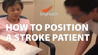 How To Position A Stroke Patient [upl. by Alaikim]