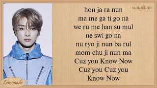 NCT U  Know Now Easy Lyrics [upl. by Adok]