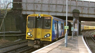 Half an Hour at 216  Birkenhead North Station 1022017  Class 507 508 terminus [upl. by Glinys]