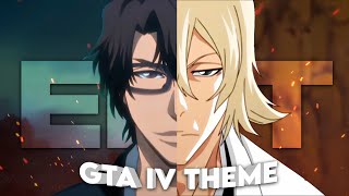 Aizen x Urahara  GTA IV Theme Edit [upl. by Colwen]